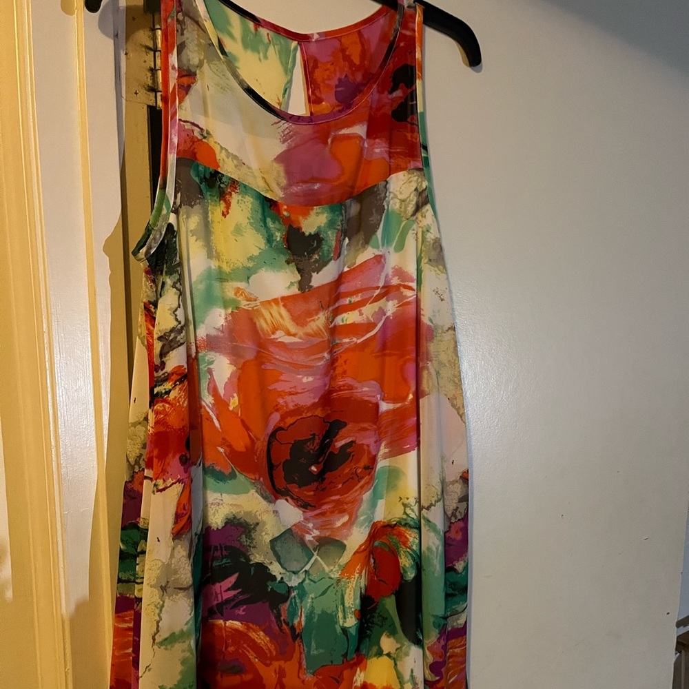 COPY - Like new Size 12 Dress worn once very colorful